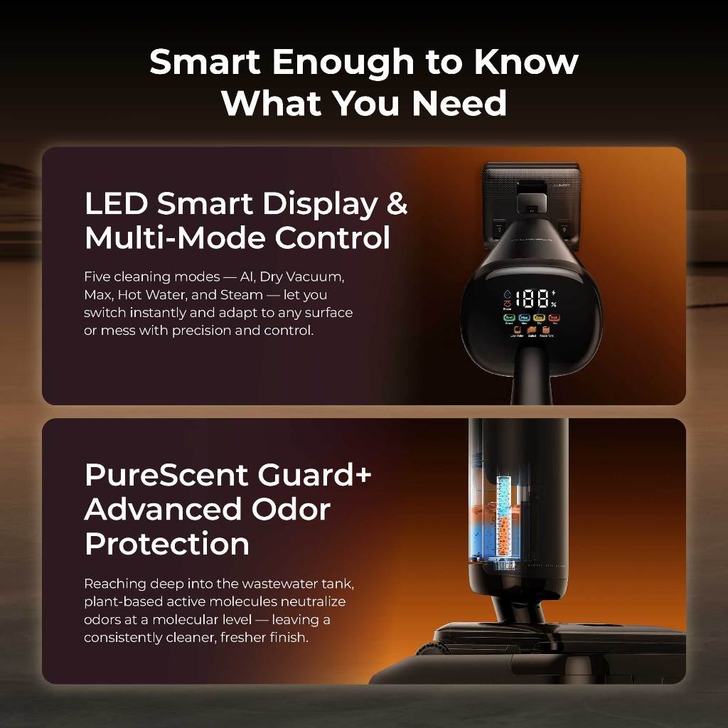 UWANT DX800 Steam Wet and Dry Vacuum