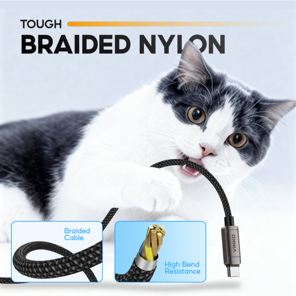 VINKO N1001 240W USB-C to USB-C Cable