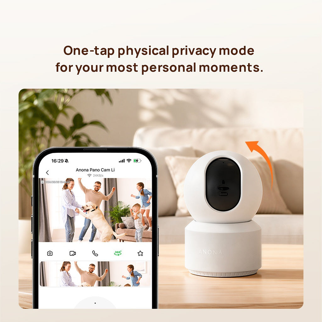 70mai ANONA PANO HM1010 4K Indoor Security Camera