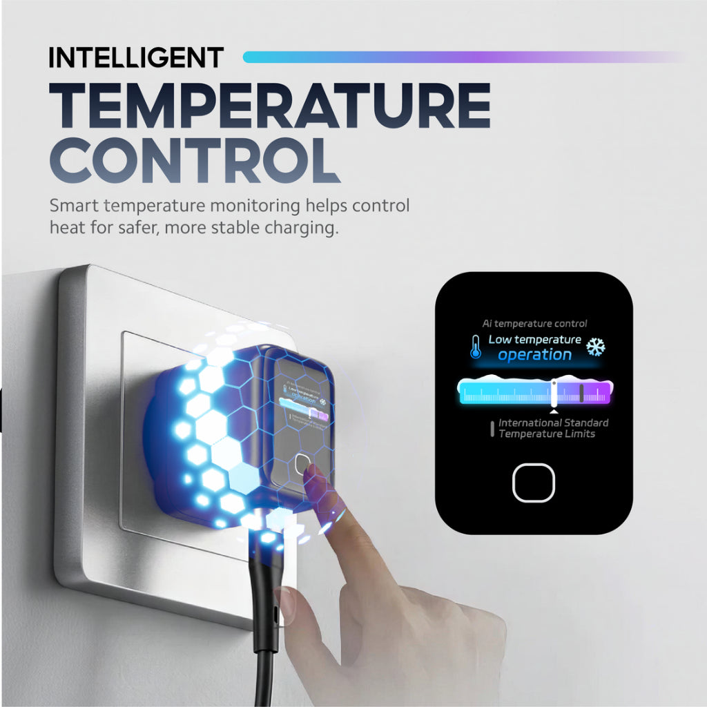 VINKO KN-1D 45W GaN Charger with Smart Display