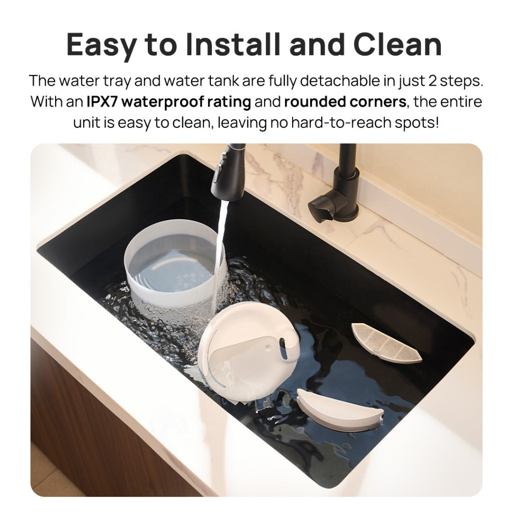 Hiigge Snowball Cordless Smart Pet Water Fountain
