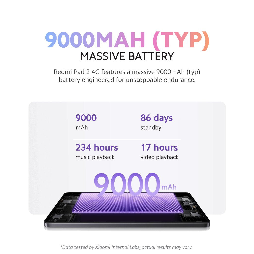 REDMI Pad 2 4G Tablet
