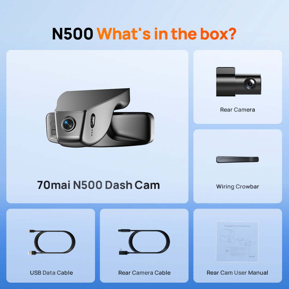 70mai N500 Dash Cam