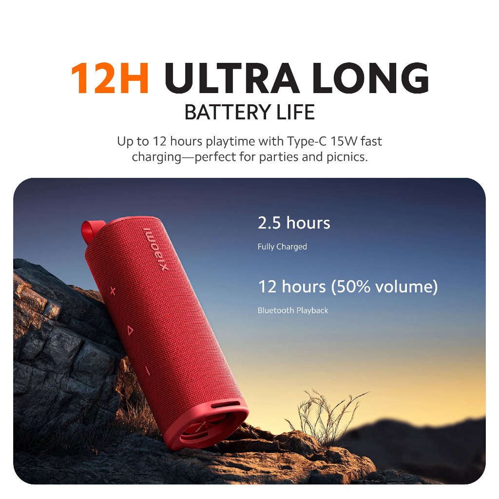 Xiaomi Sound Outdoor Portable Bluetooth Speaker