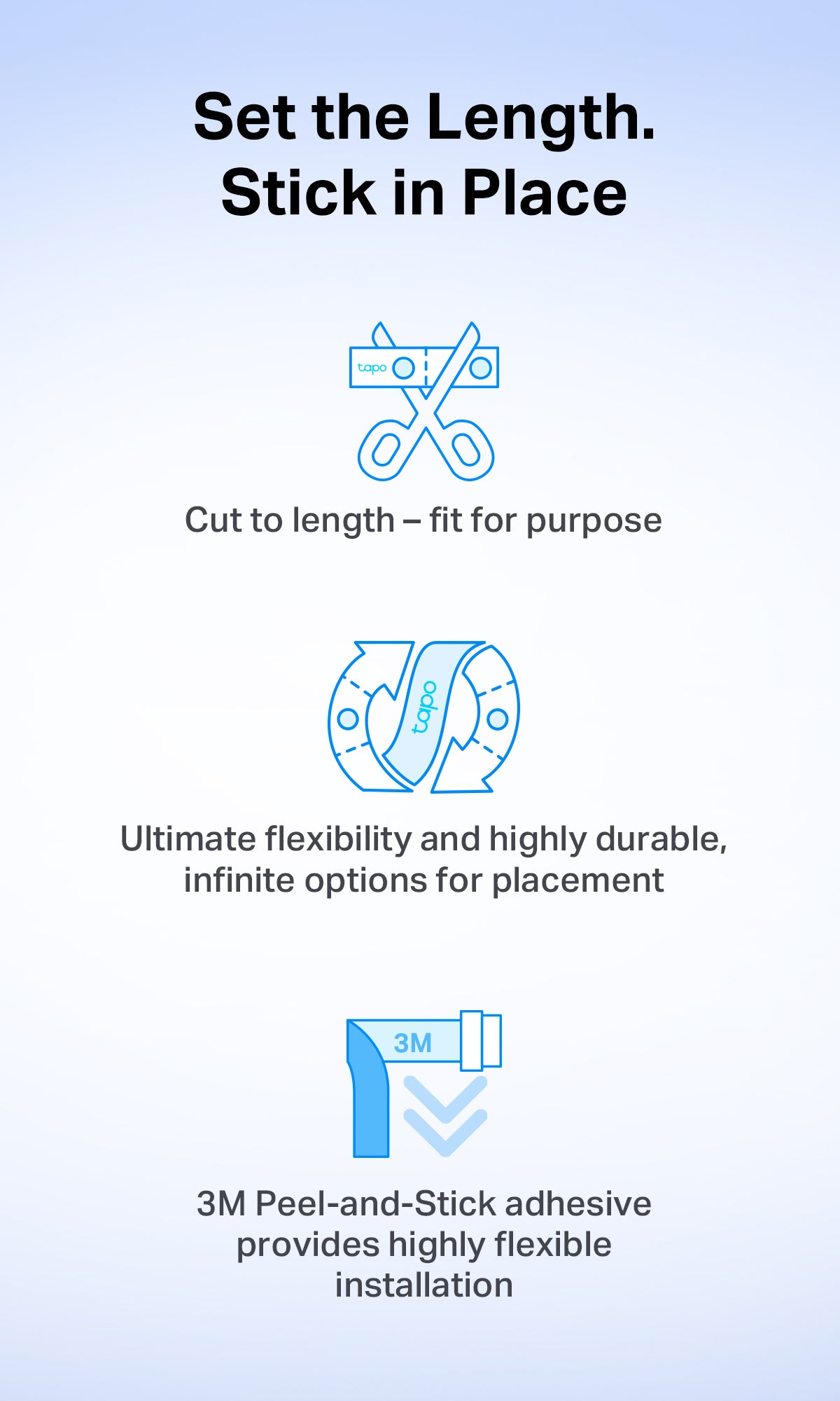 【Easy set up】TP-Link LED Smart WiFi Light Strip, RGB Million Color Lights (Voice Control )Tapo L900-5M , RGBL920