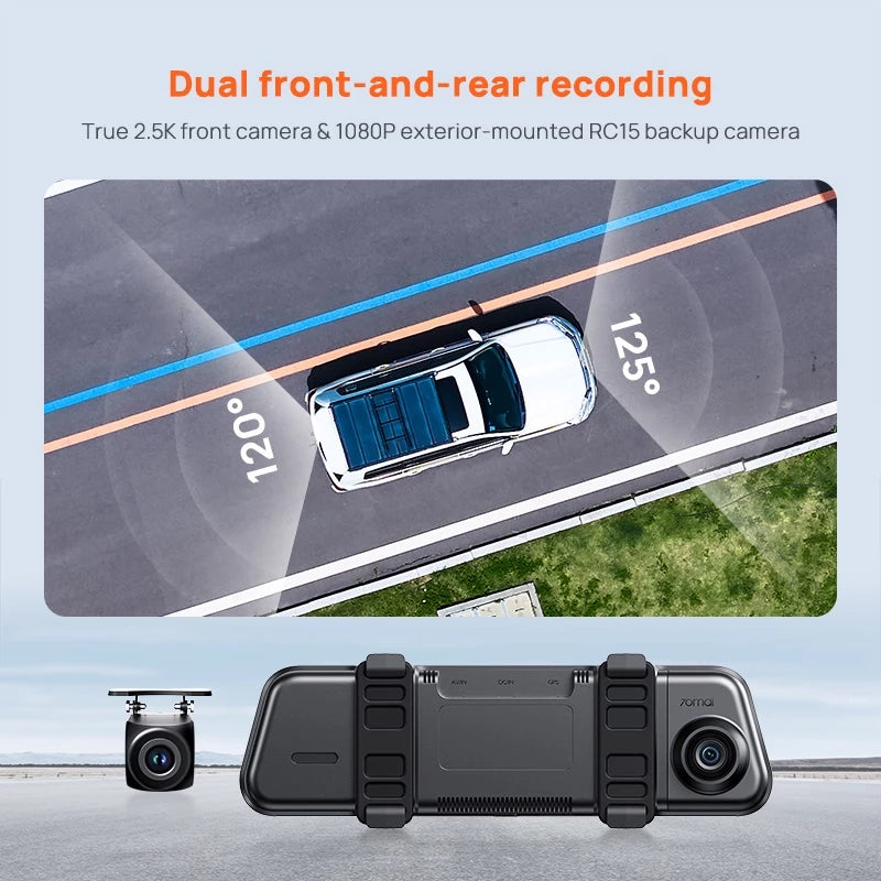 70mai S410 Rearview Dashcam
