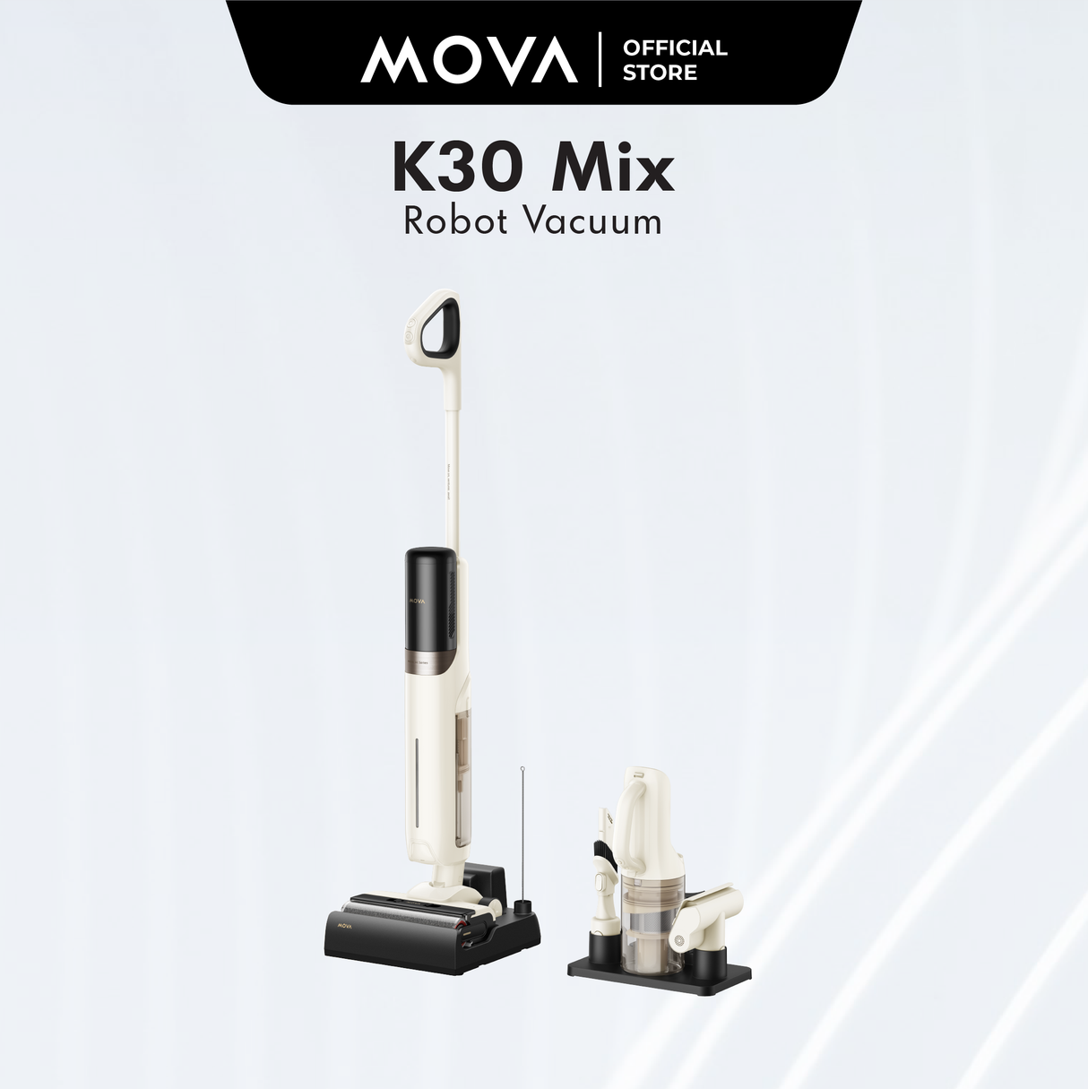 Mova K30 Wet Dry Floor Washer & Vacuum Cleaner