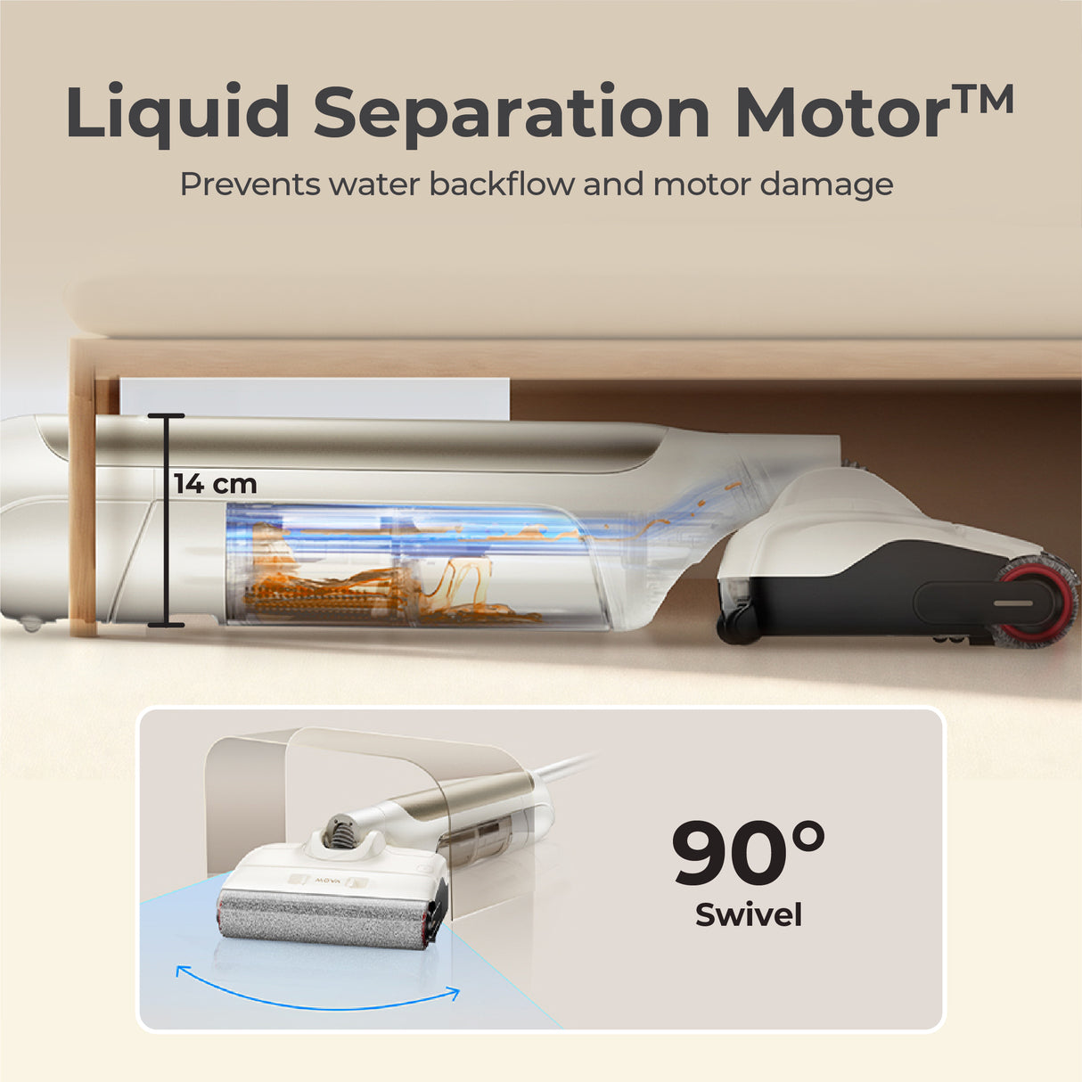 MOVA M10 Wet and Dry Floor Washer & Vacuum Cleaner