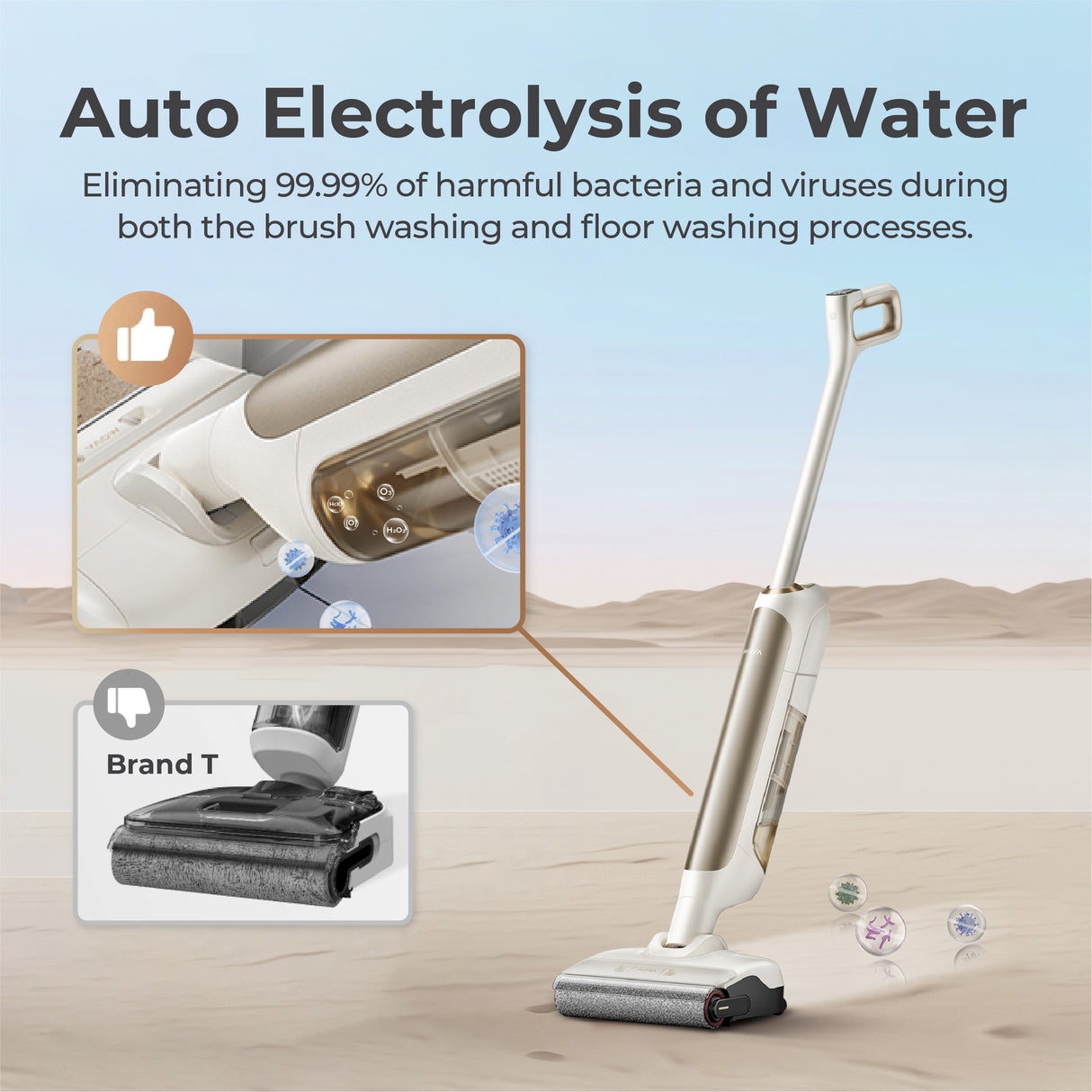 MOVA M10 Wet and Dry Floor Washer & Vacuum Cleaner