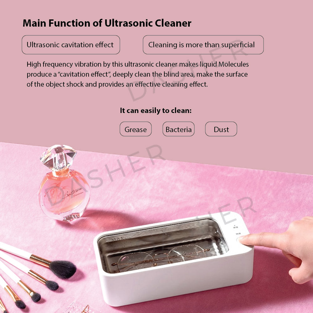 Lofans Ultrasonic Cleaning Machine - Jewelry & Glasses