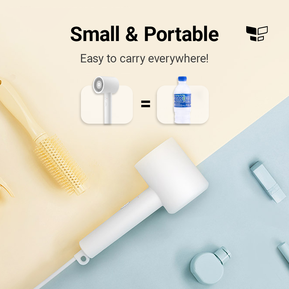 Xiaomi Mijia Negative Ion Hair Dryer - Designed for Travelers