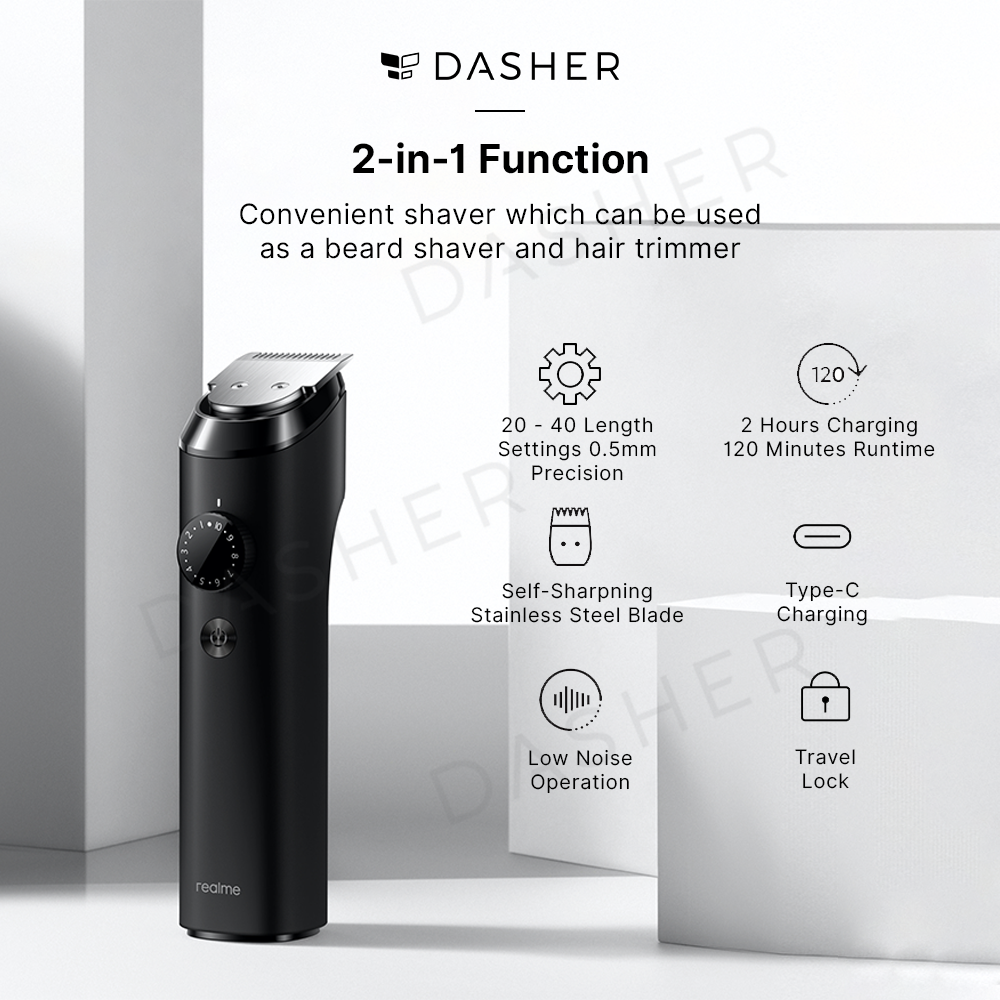 realme Beard Trimmer for Shave and Hair Trimming