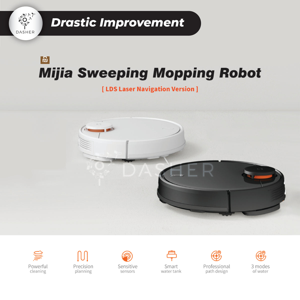 Xiaomi Robot Vacuum Cleaner Mop Pro - 2100pa
