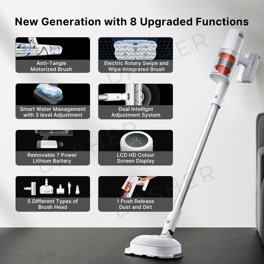 Xiaomi K10 Pro Cordless Handheld Vacuum - 2 in 1 Vacuum & Mop