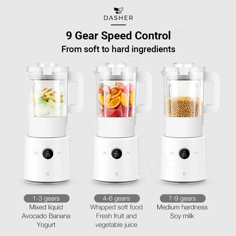 Xiaomi Mijia Smart Heating Multifunction High Speed Cooking Blender Mixer Grinder/Food Wall Breaker Food Processor