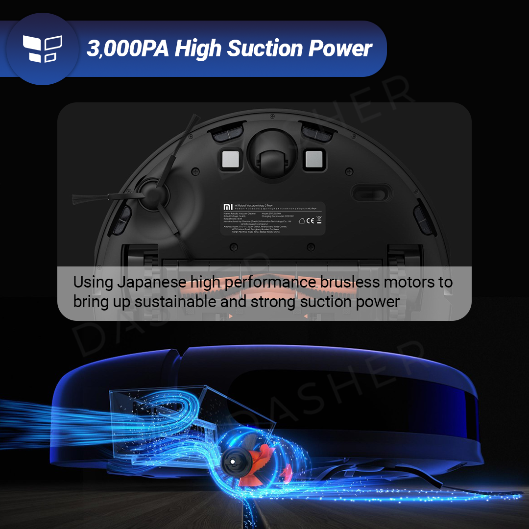 Xiaomi Robot Vacuum Cleaner Mop 2 Pro Plus - 3000pa