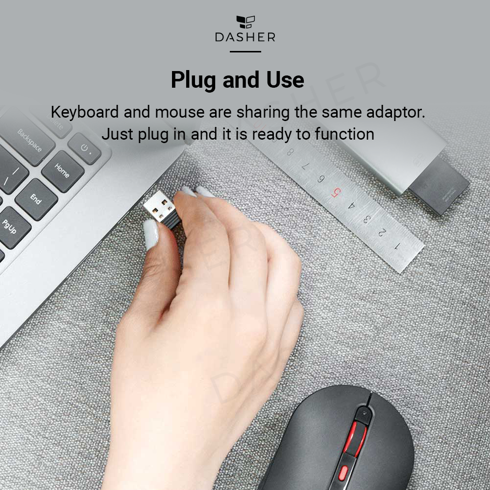 Miiiw Wireless Keyboard + Mouse Combo B03