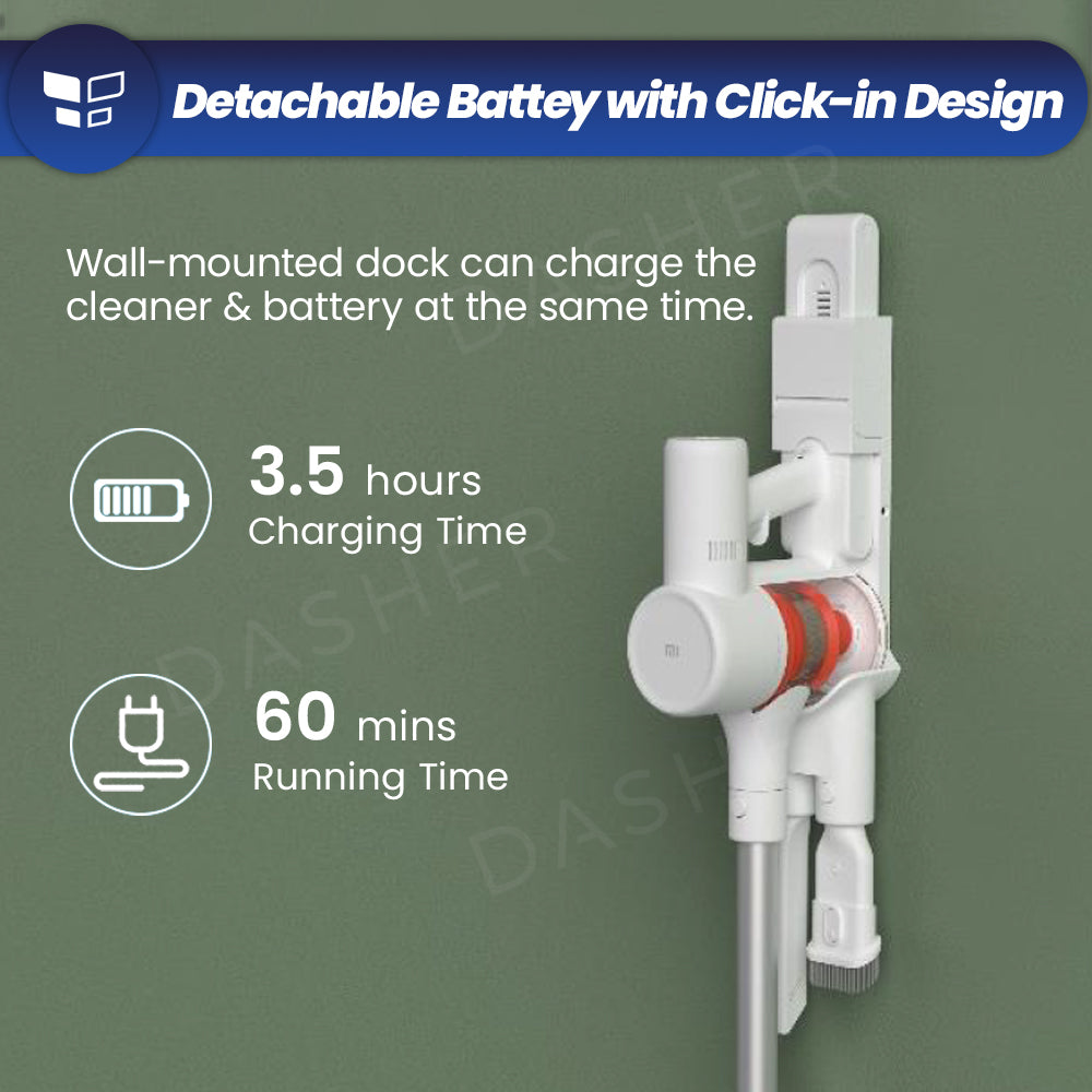 Xiaomi G9 Cordless Handheld Vacuum - 20Kpa