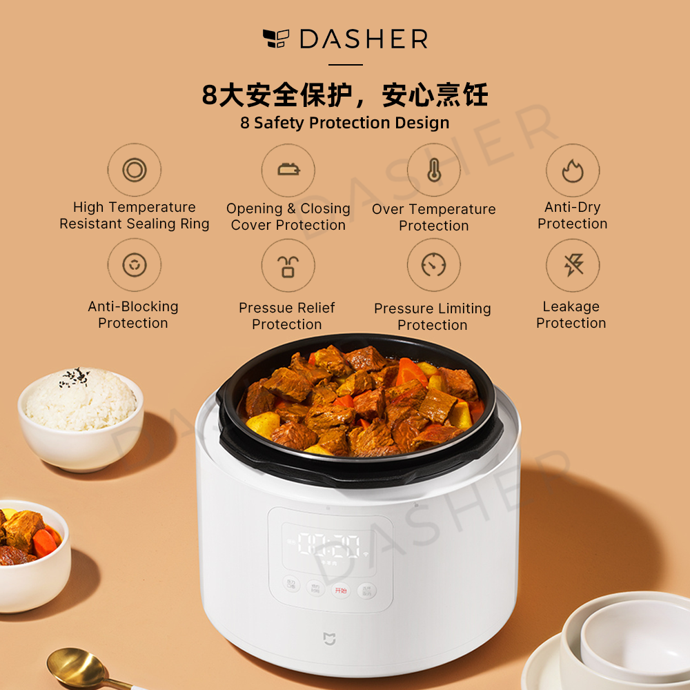Xiaomi Smart Pressure Cooker 2.5L & 5L