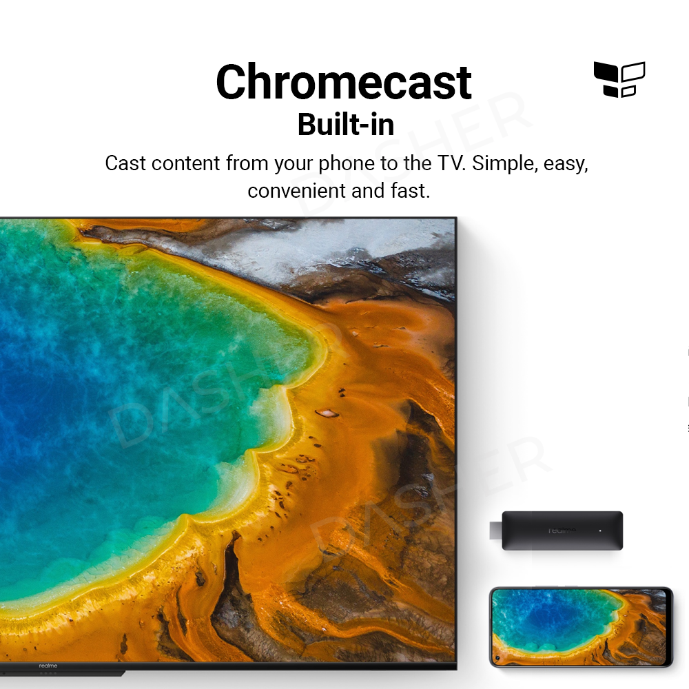 realme 4K Smart Google TV Stick