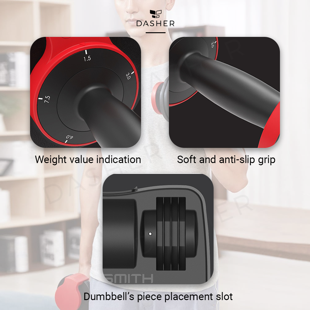 Kingsmith Dumbbell Set with Adjustable Weight