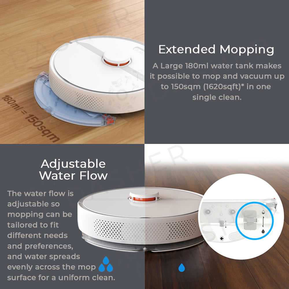 Roborock S6 Pure Robot Vacuum - 2153 sqft