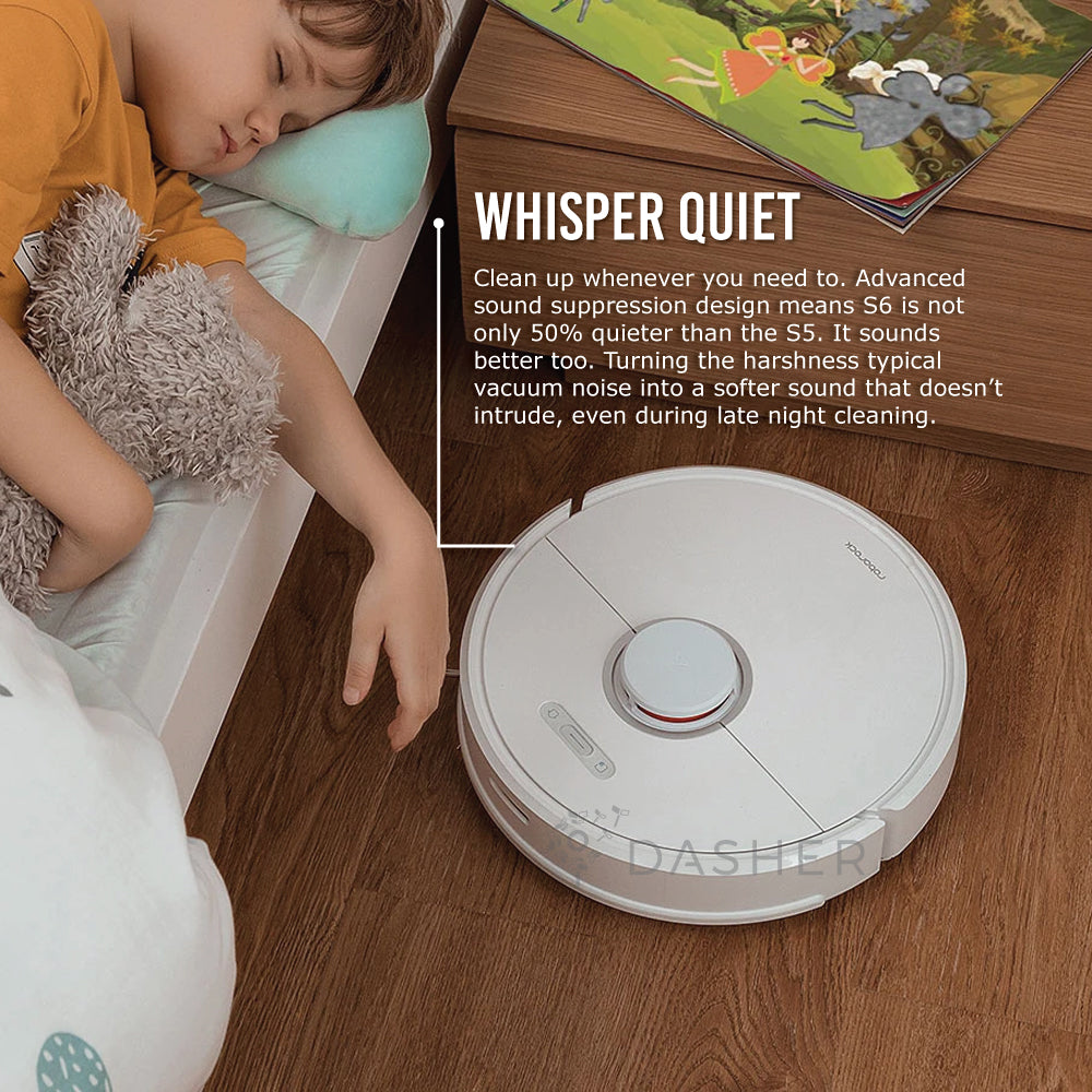 Roborock S6 Robot Vacuum - 3000 sqft