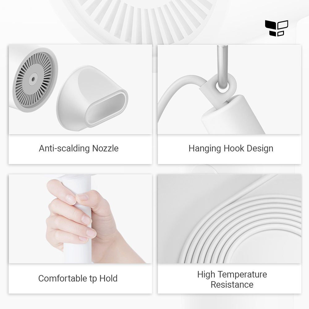 Xiaomi Mijia Negative Ion Hair Dryer - Designed for Travelers
