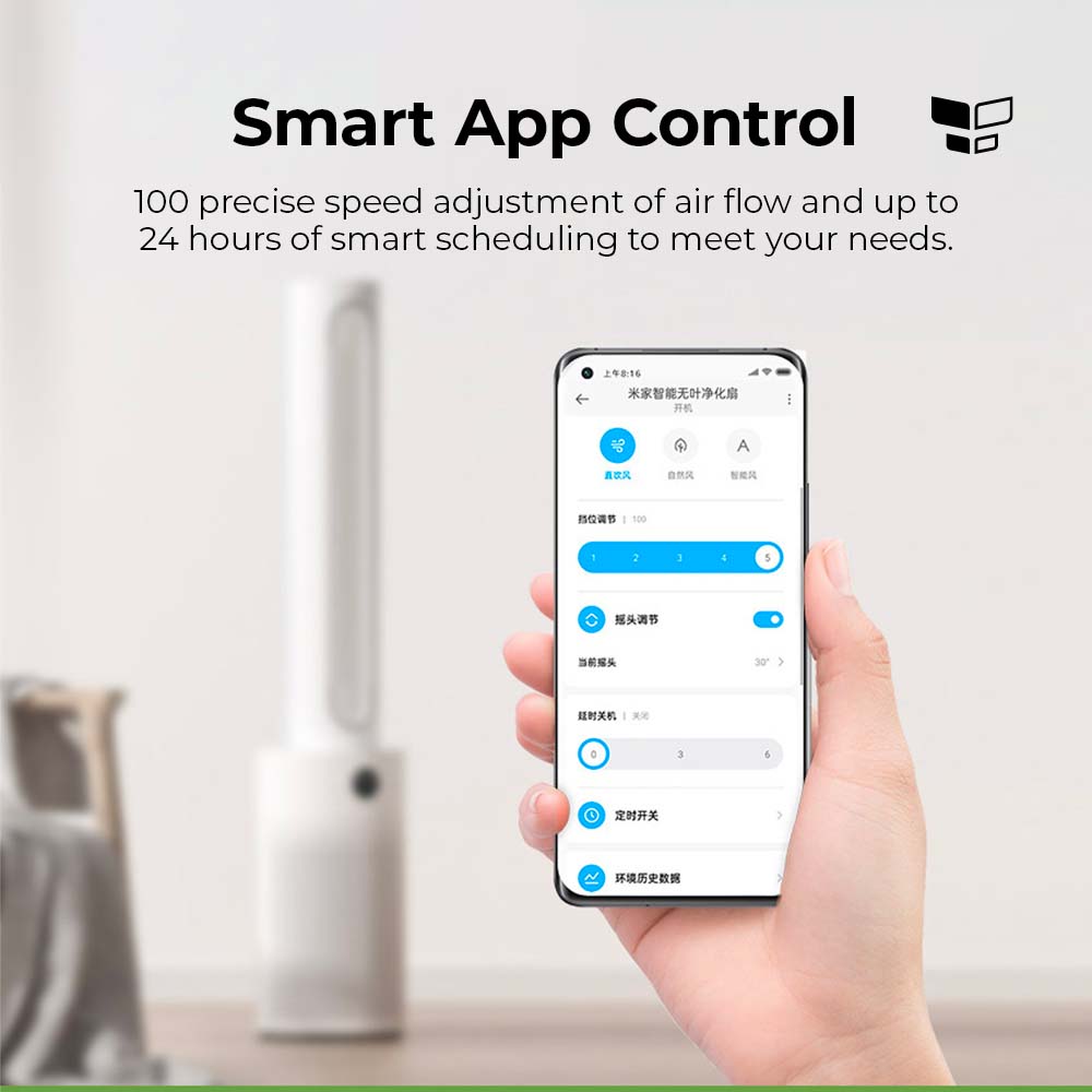 Xiaomi Smart Bladeless Purifying Fan