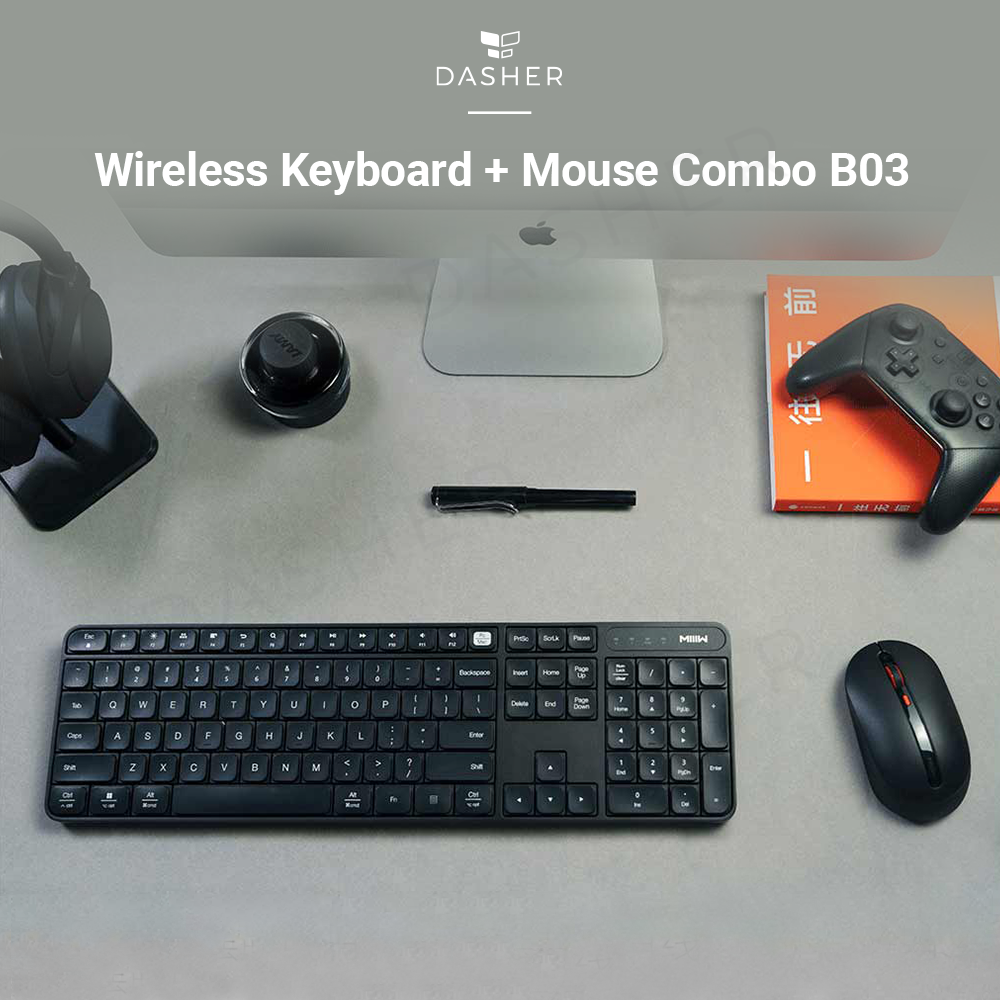 Miiiw Wireless Keyboard + Mouse Combo B03