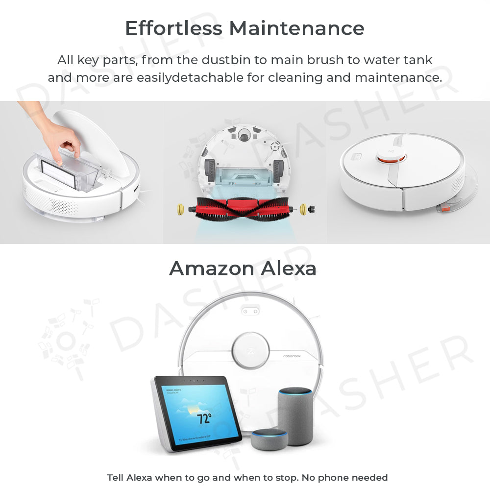 Roborock S6 Pure Robot Vacuum - 2153 sqft