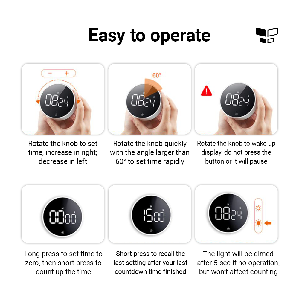 Xiaomi Miiiw Rotating Timer