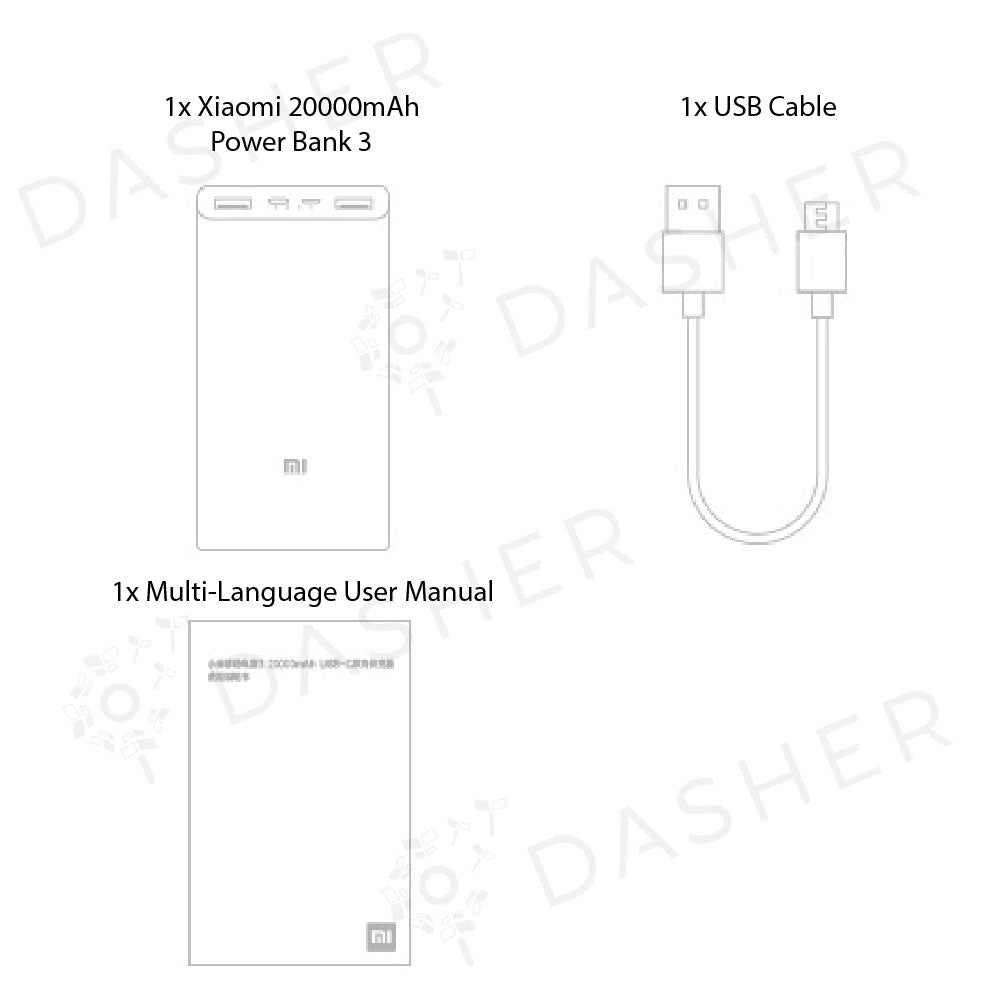 Xiaomi Powerbank 3 20000mAh