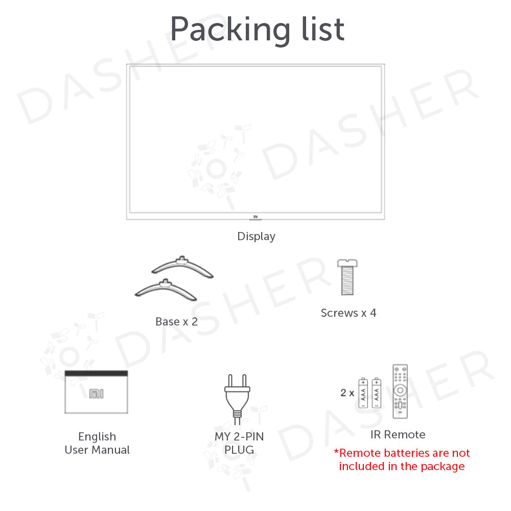 Xiaomi Smart TV HDR 32 inch - Netflix