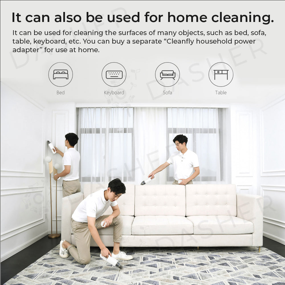 Cleanfly Car Vacuum Cleaner