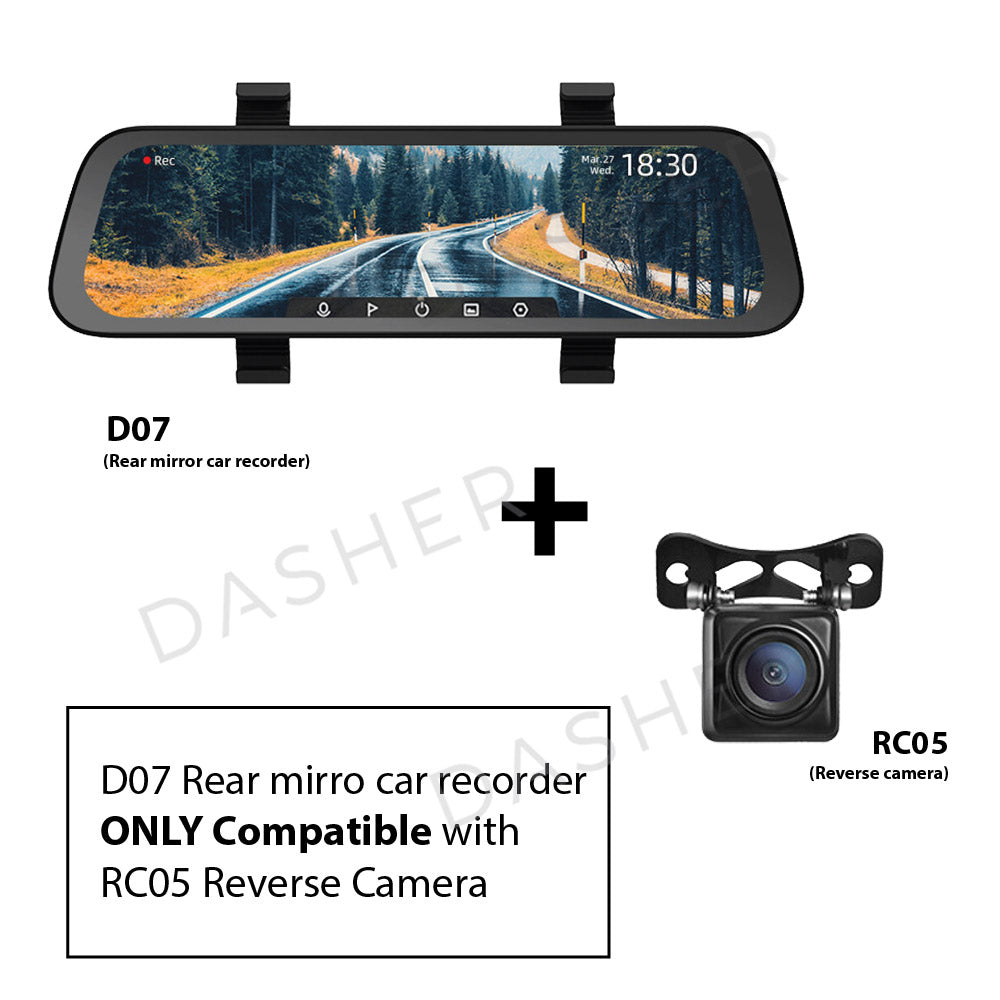 70mai Rearview Dash Cam Wide D07