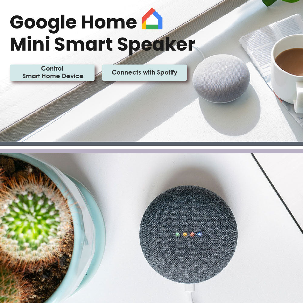 Google Mini Smart Speaker - Your mini Google assistant