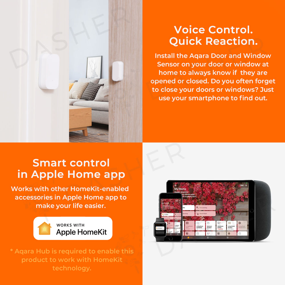 Aqara Door and Window Sensor - Smart Home Device