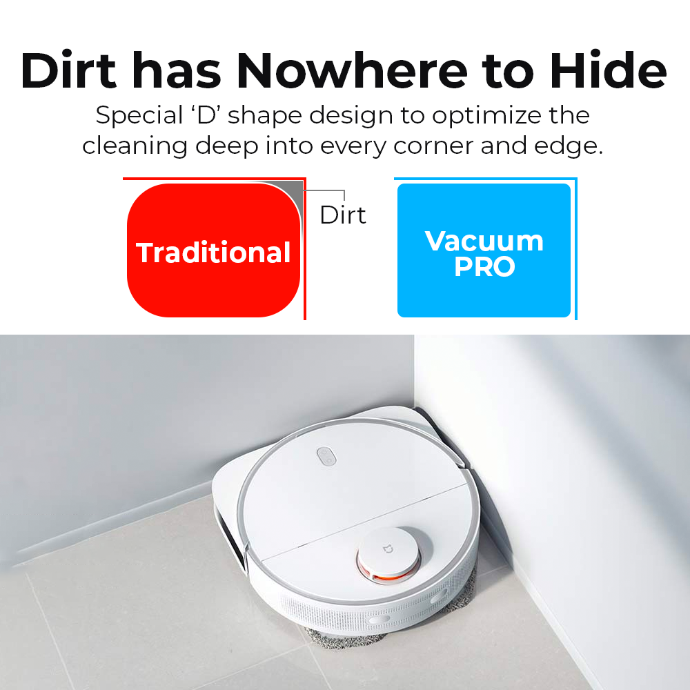 Xiaomi Mijia Self-cleaning Robot Vacuum Cleaner