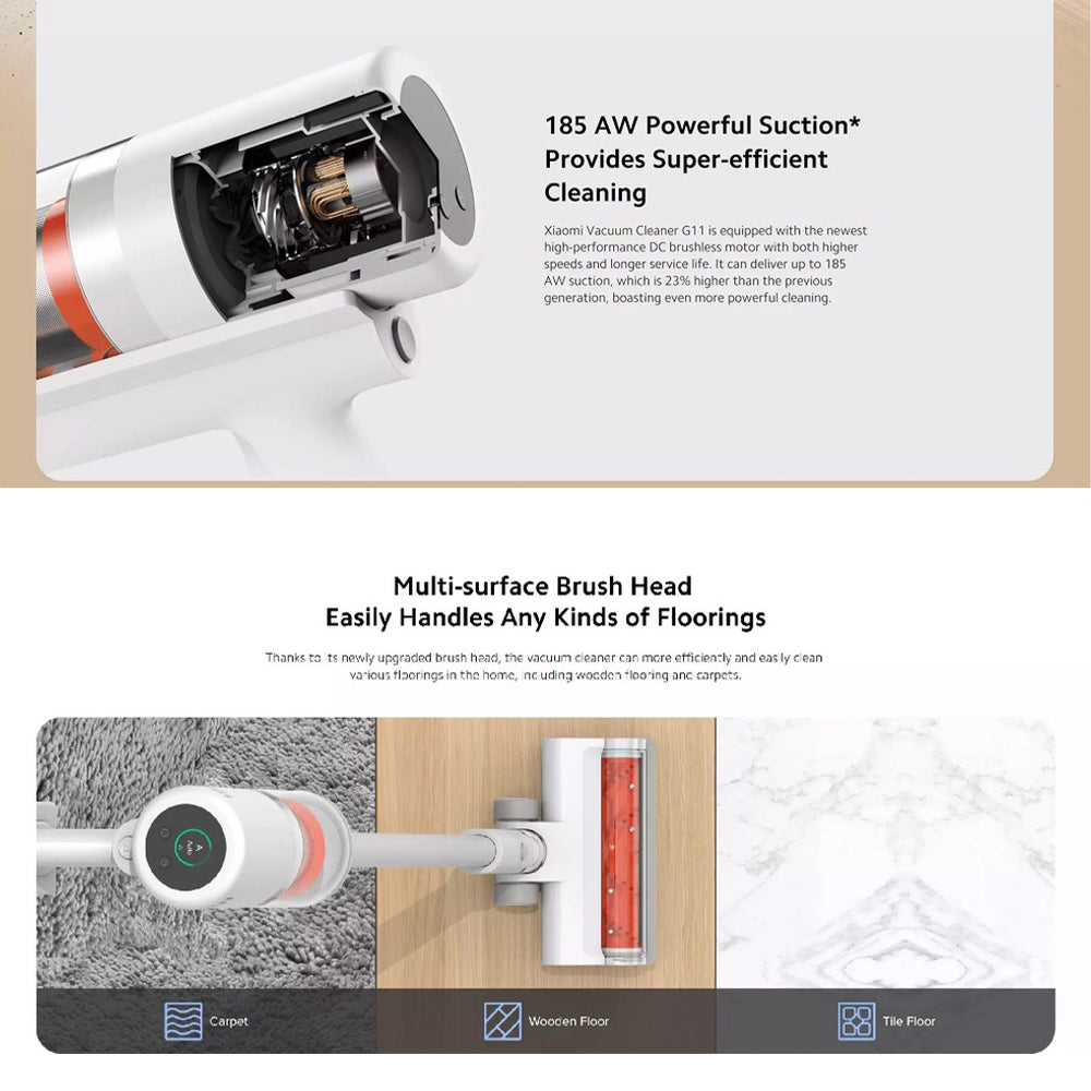 Xiaomi G11 Cordless Handheld Vacuum