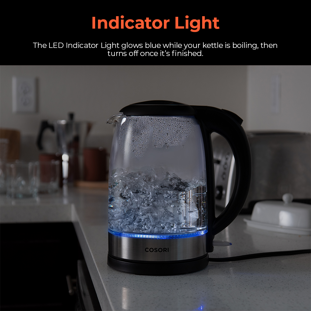 COSORI Electric Glass Kettle 1.5L
