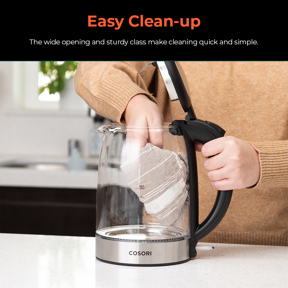 COSORI Electric Glass Kettle 1.5L