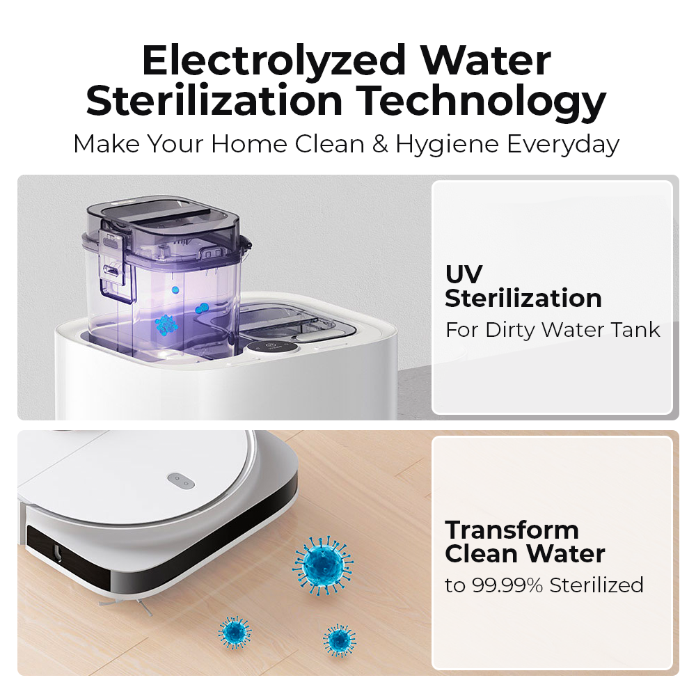 Xiaomi Mijia Self-cleaning Robot Vacuum Cleaner