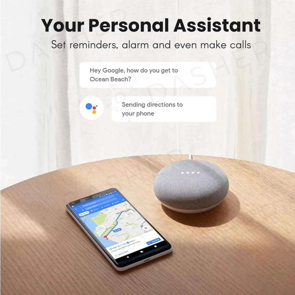 Google Mini Smart Speaker - Your mini Google assistant