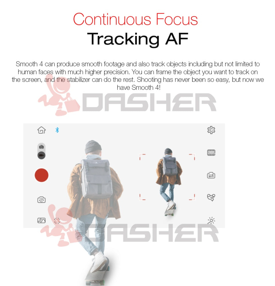 Zhiyun Smooth 4 Gimbal Stabilizer - Vlog Video Maker