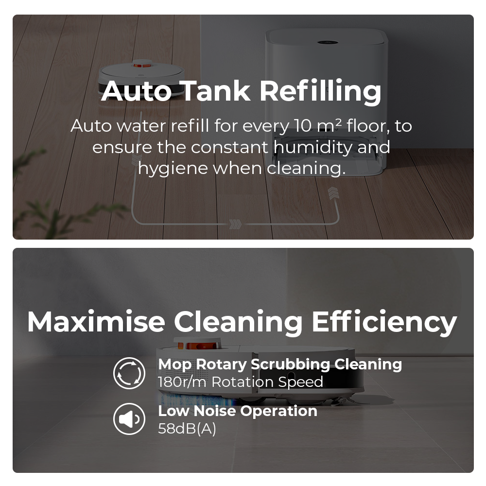 Xiaomi Mijia Self-cleaning Robot Vacuum Cleaner