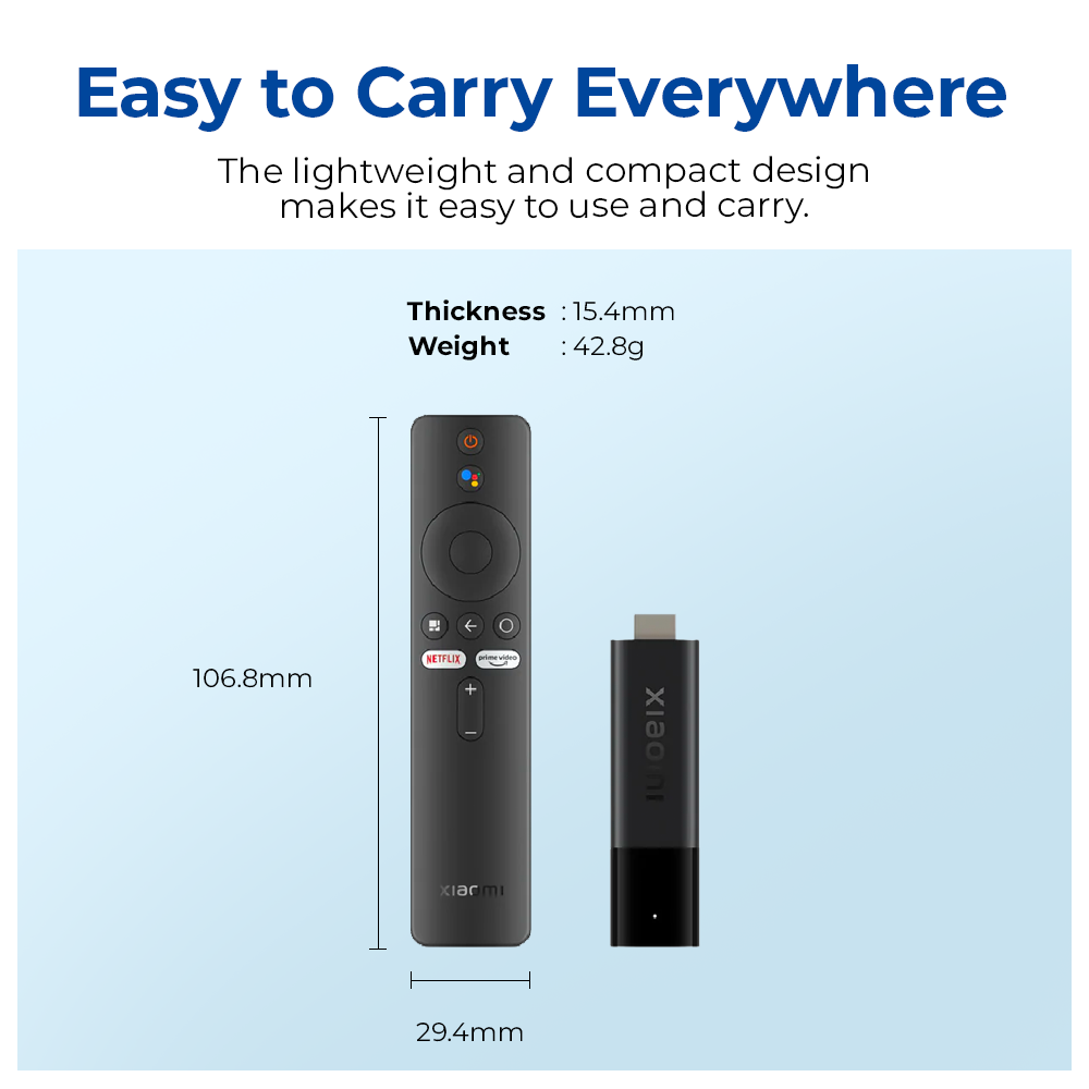 Xiaomi Mi TV Stick 4K (EU & UK Version)