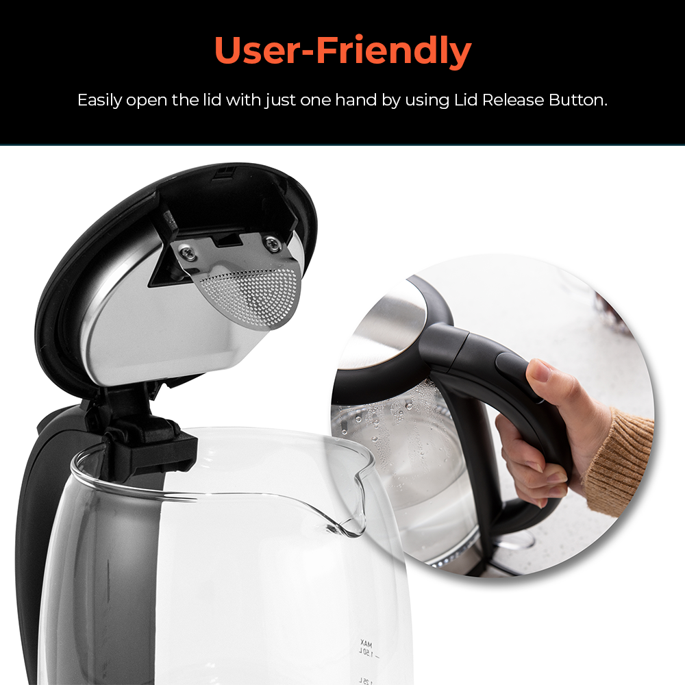 COSORI Electric Glass Kettle 1.5L