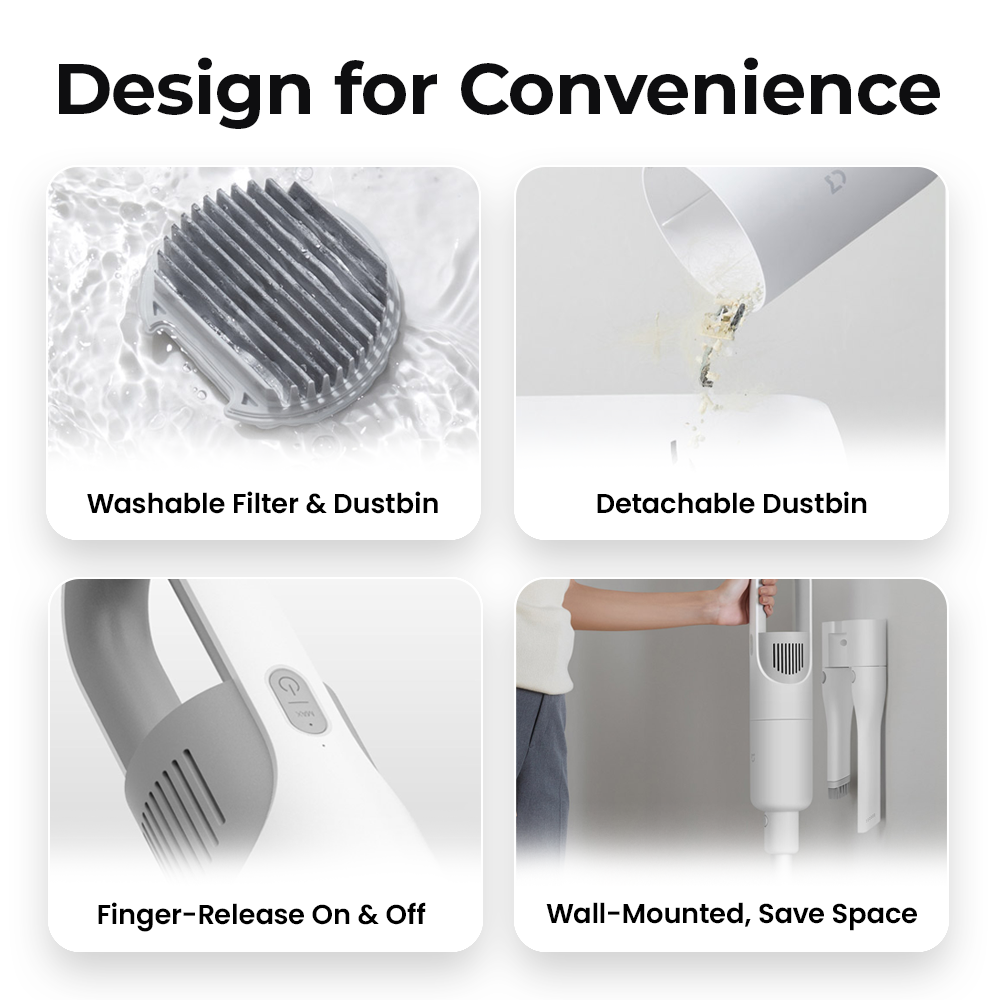 Xiaomi Light Cordless Handheld Vacuum - 17kpa