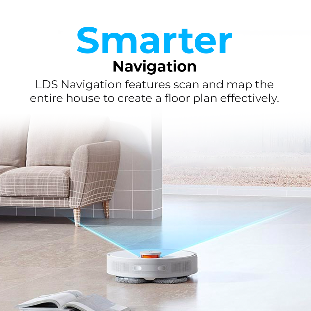 Xiaomi Mijia Self-cleaning Robot Vacuum Cleaner